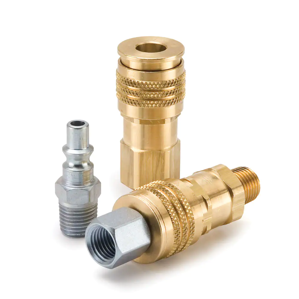 派克HA 系列陰接頭 - 用于空氣軟管和工具快換接頭（氣動，空氣），可與ARO的210系列進(jìn)行互換