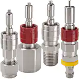 派克CPI系列快換陽接頭 - 不銹鋼快換接頭，用于氣體、流體介質(zhì)，可耐真空或者壓力應(yīng)用