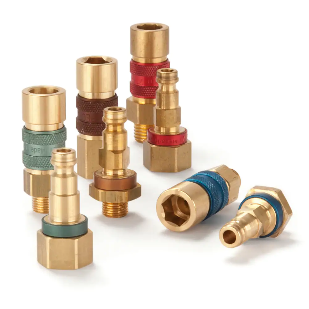 派克21系列，帶標識系統(tǒng)快換接頭